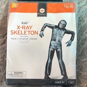 Kids' X-Ray Skeleton Costume